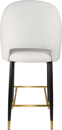 Durafurn Semifreddo Stool - Black Metal 750h Legs-Elite Office Furniture