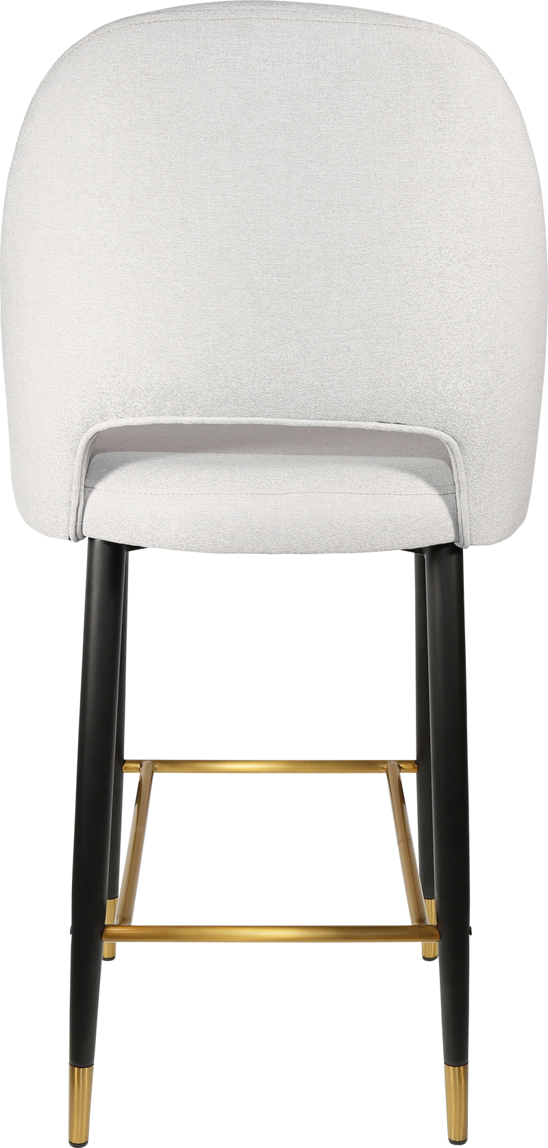 Durafurn Semifreddo Stool - Black Metal 750h Legs-Elite Office Furniture