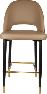 Durafurn Semifreddo Stool - Black Metal 750h Legs-Elite Office Furniture