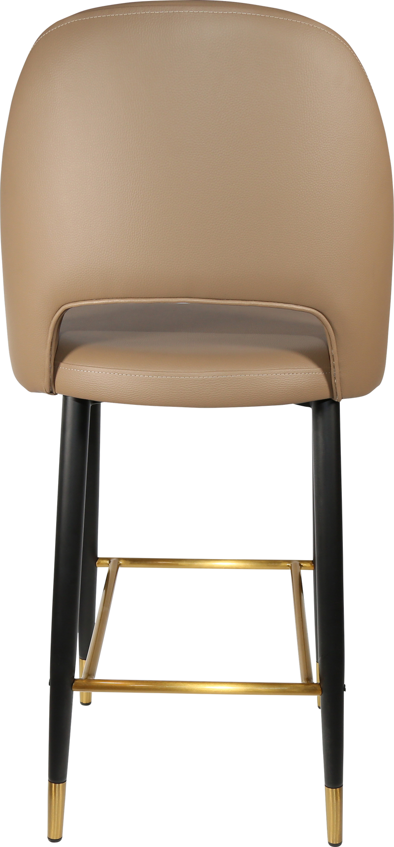 Durafurn Semifreddo Stool - Black Metal 750h Legs-Elite Office Furniture