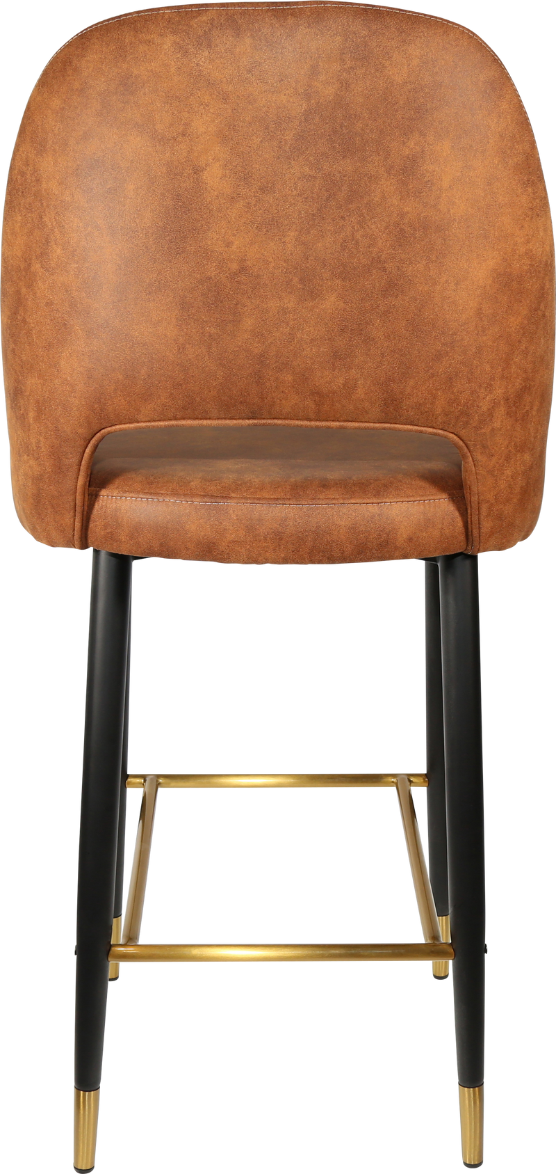 Durafurn Semifreddo Stool - Black Metal 750h Legs-Elite Office Furniture