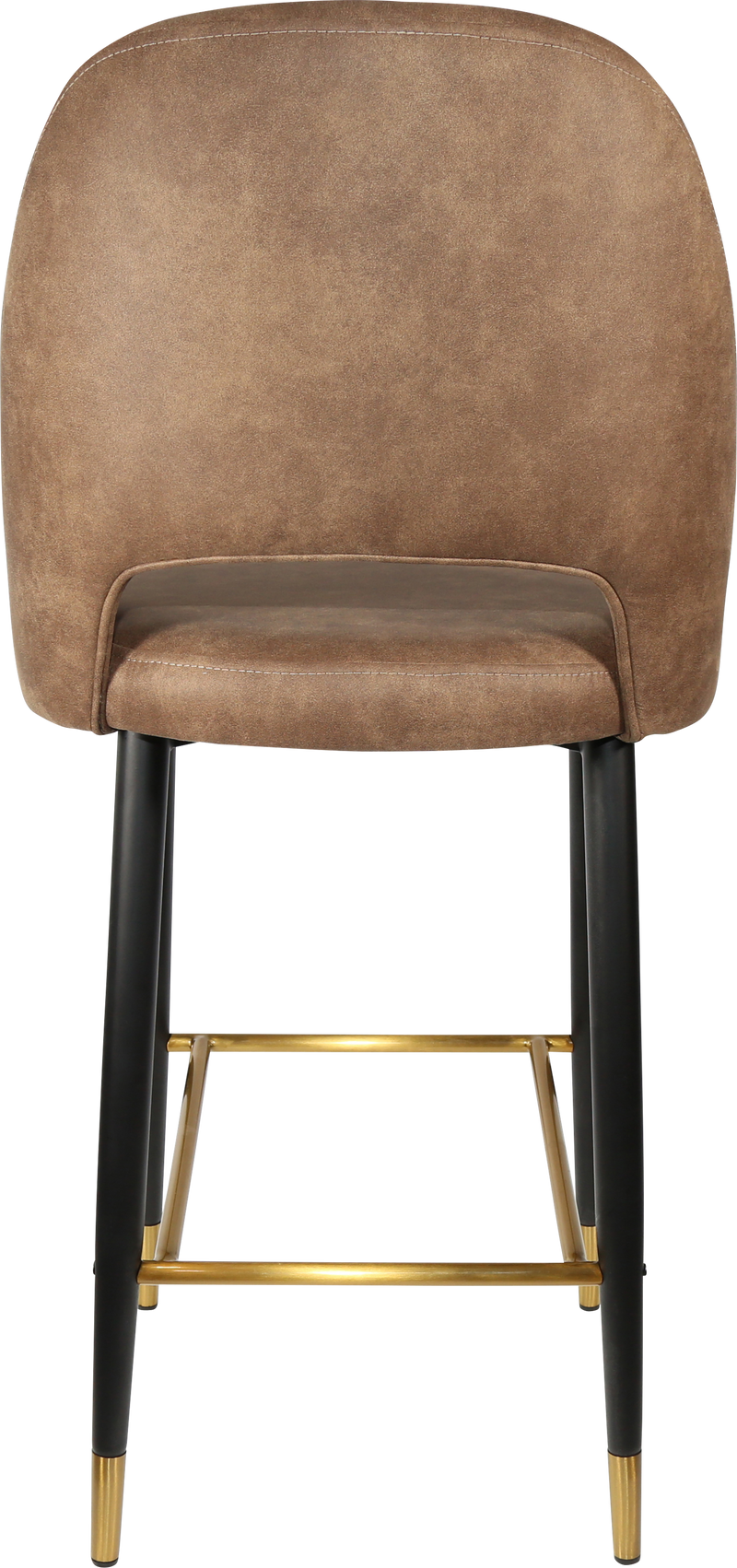 Durafurn Semifreddo Stool - Black Metal 750h Legs-Elite Office Furniture