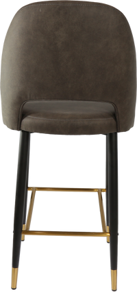 Durafurn Semifreddo Stool - Black Metal 750h Legs-Elite Office Furniture