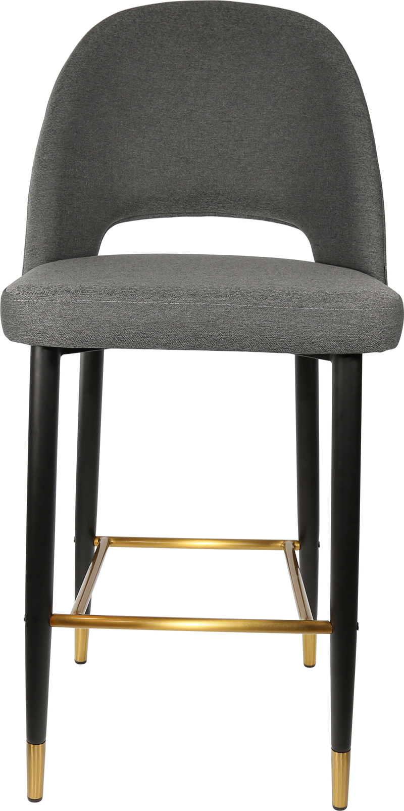 Durafurn Semifreddo Stool - Black Metal 750h Legs-Elite Office Furniture