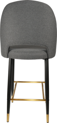 Durafurn Semifreddo Stool - Black Metal 750h Legs-Elite Office Furniture