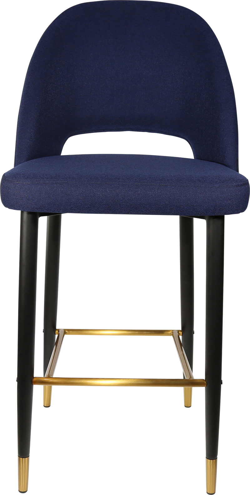 Durafurn Semifreddo Stool - Black Metal 750h Legs-Elite Office Furniture