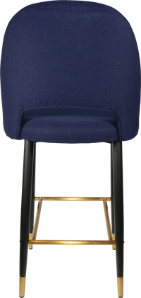 Durafurn Semifreddo Stool - Black Metal 750h Legs-Elite Office Furniture