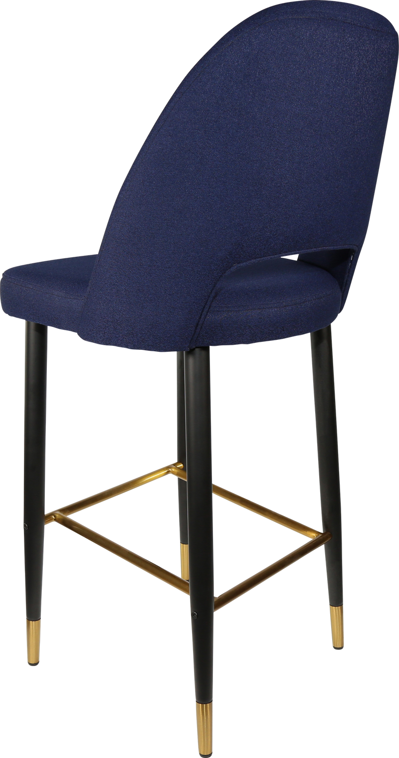 Durafurn Semifreddo Stool - Black Metal 750h Legs-Elite Office Furniture
