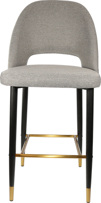 Durafurn Semifreddo Stool - Black Metal 750h Legs-Elite Office Furniture