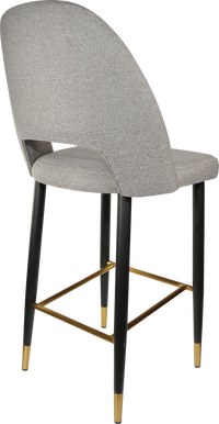 Durafurn Semifreddo Stool - Black Metal 750h Legs-Elite Office Furniture
