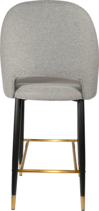 Durafurn Semifreddo Stool - Black Metal 750h Legs-Elite Office Furniture