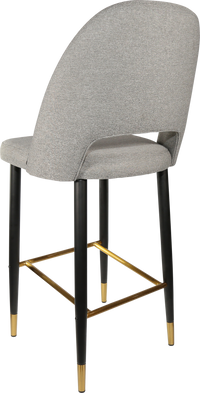 Durafurn Semifreddo Stool - Black Metal 750h Legs-Elite Office Furniture