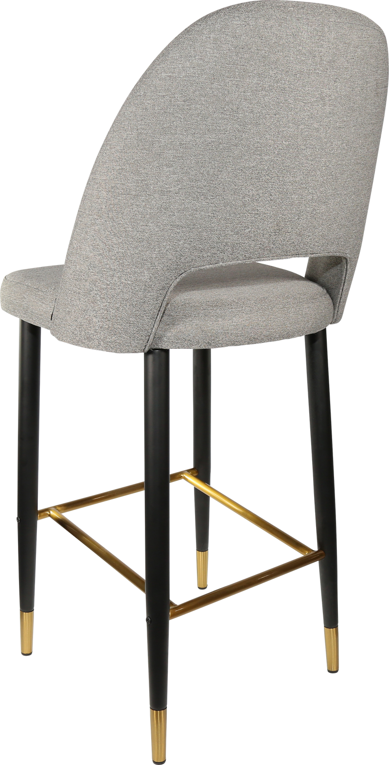 Durafurn Semifreddo Stool - Black Metal 750h Legs-Elite Office Furniture
