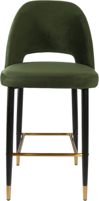 Durafurn Semifreddo Stool - Black Metal 750h Legs-Elite Office Furniture