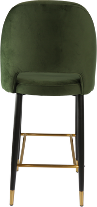 Durafurn Semifreddo Stool - Black Metal 750h Legs-Elite Office Furniture