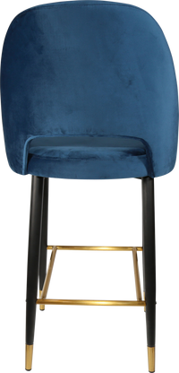 Durafurn Semifreddo Stool - Black Metal 750h Legs-Elite Office Furniture