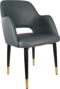 Durafurn Sorbet Chair with Black Metal 450h Legs