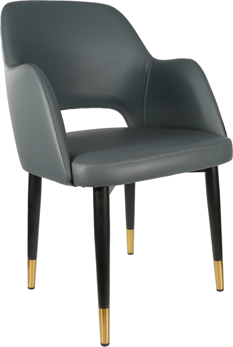 Durafurn Sorbet Chair with Black Metal 450h Legs