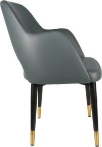 Durafurn Sorbet Chair with Black Metal 450h Legs