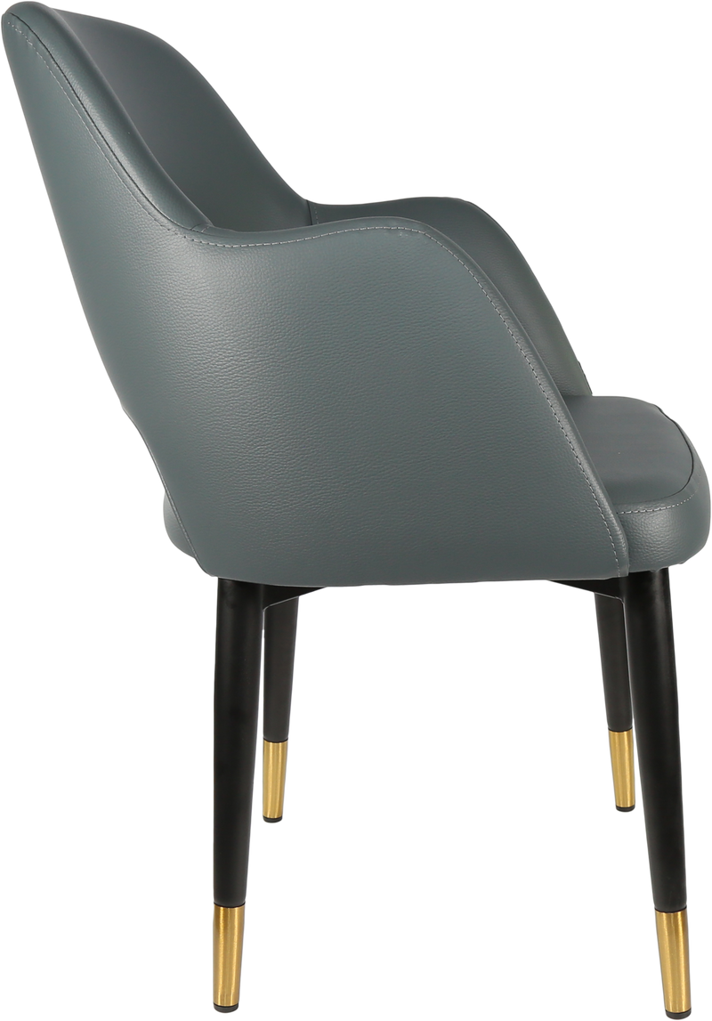 Durafurn Sorbet Chair with Black Metal 450h Legs