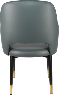 Durafurn Sorbet Chair with Black Metal 450h Legs