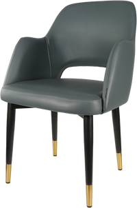 Durafurn Sorbet Chair with Black Metal 450h Legs