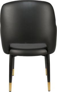 Durafurn Sorbet Chair with Black Metal 450h Legs
