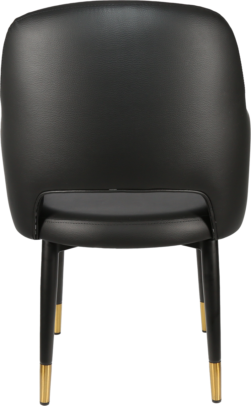 Durafurn Sorbet Chair with Black Metal 450h Legs