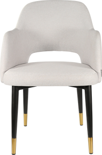 Durafurn Sorbet Chair with Black Metal 450h Legs