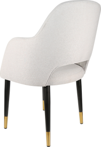 Durafurn Sorbet Chair with Black Metal 450h Legs