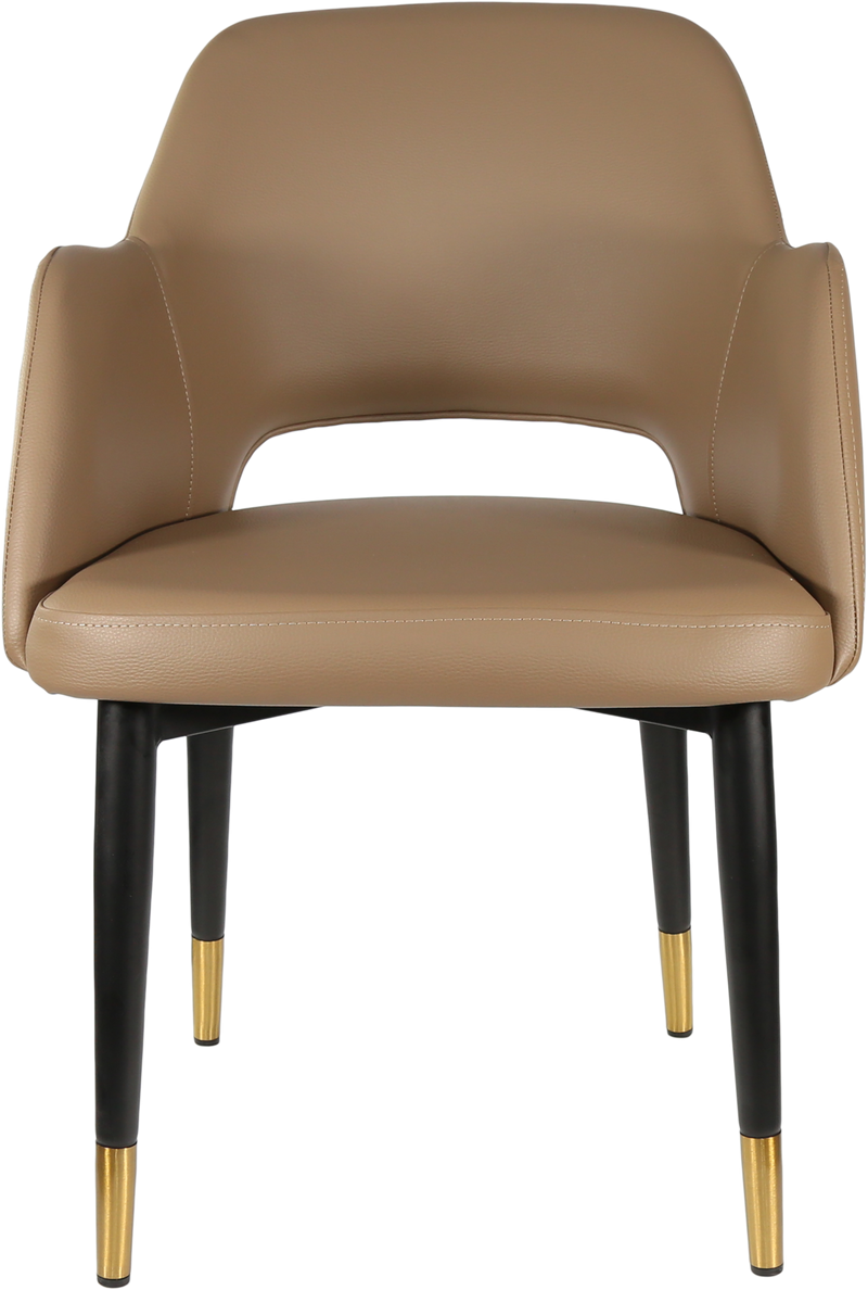 Durafurn Sorbet Chair with Black Metal 450h Legs