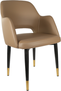 Durafurn Sorbet Chair with Black Metal 450h Legs
