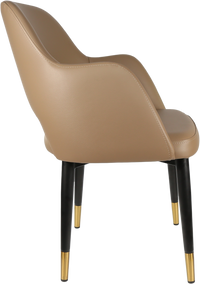 Durafurn Sorbet Chair with Black Metal 450h Legs