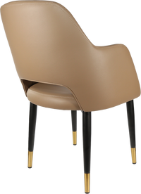 Durafurn Sorbet Chair with Black Metal 450h Legs