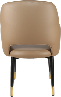 Durafurn Sorbet Chair with Black Metal 450h Legs