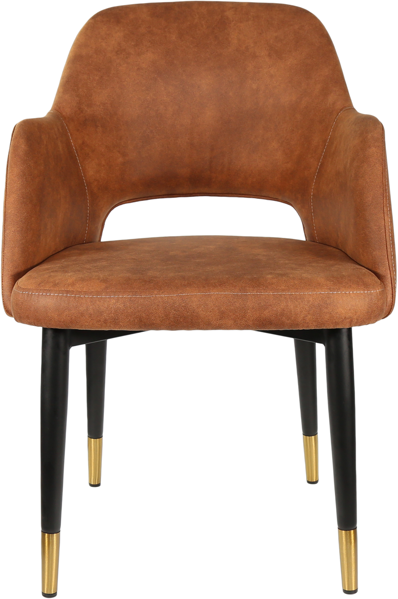 Durafurn Sorbet Chair with Black Metal 450h Legs