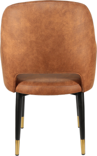 Durafurn Sorbet Chair with Black Metal 450h Legs