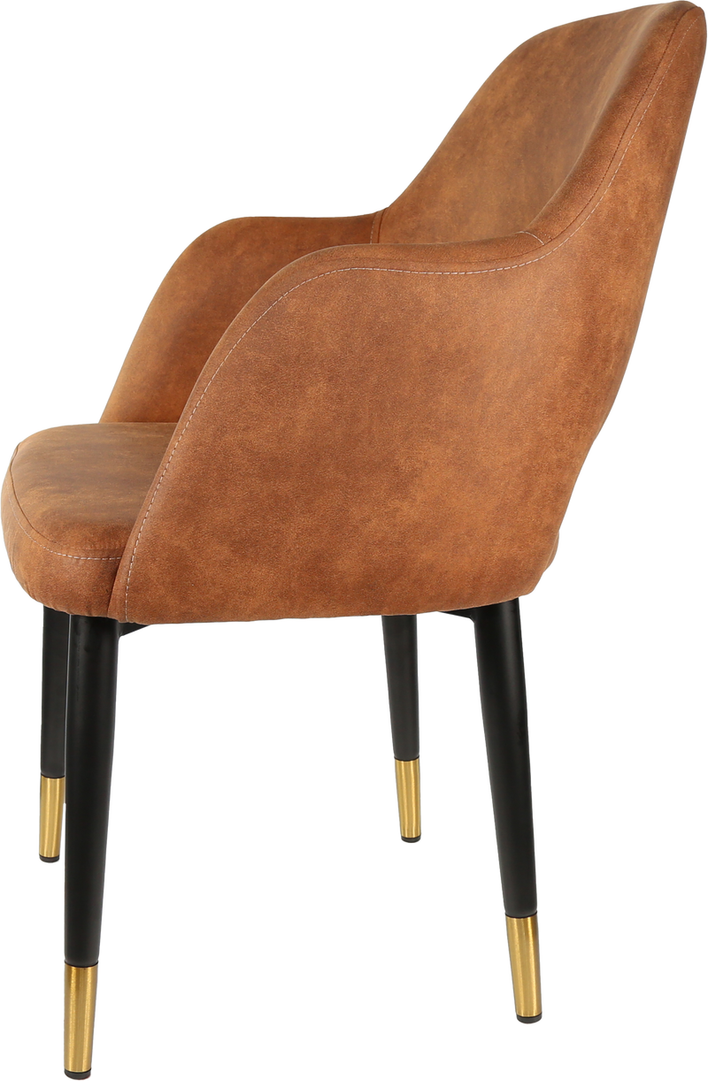 Durafurn Sorbet Chair with Black Metal 450h Legs