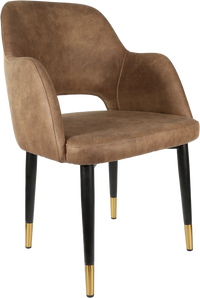 Durafurn Sorbet Chair with Black Metal 450h Legs