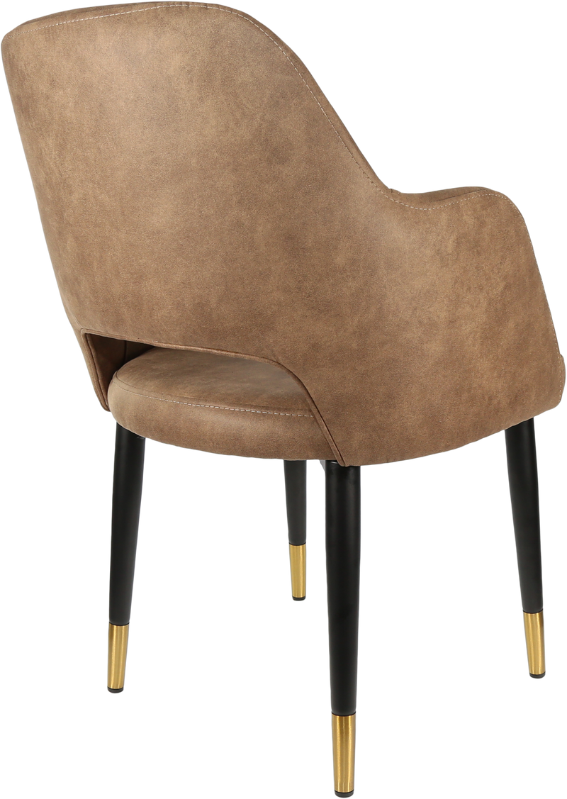 Durafurn Sorbet Chair with Black Metal 450h Legs
