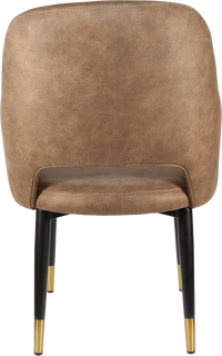 Durafurn Sorbet Chair with Black Metal 450h Legs