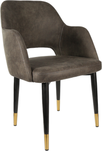 Durafurn Sorbet Chair with Black Metal 450h Legs