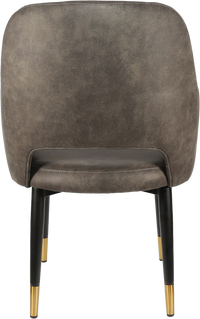 Durafurn Sorbet Chair with Black Metal 450h Legs