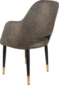 Durafurn Sorbet Chair with Black Metal 450h Legs