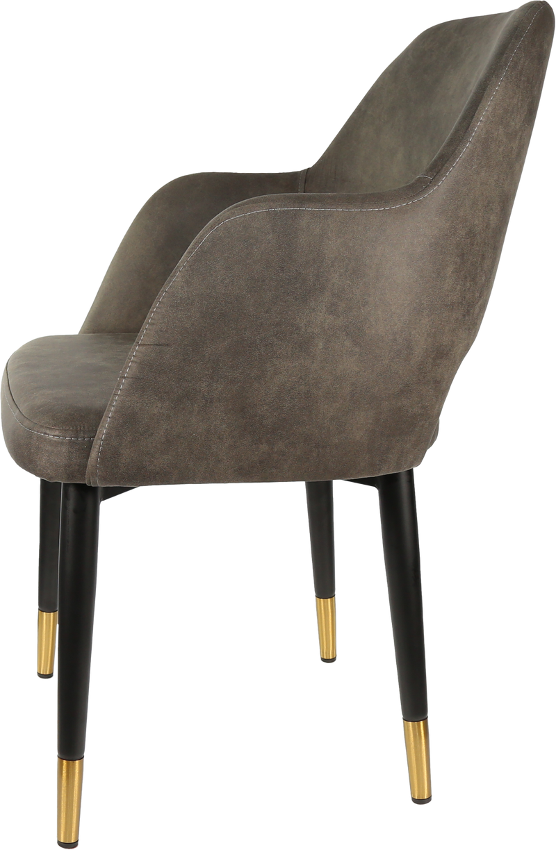 Durafurn Sorbet Chair with Black Metal 450h Legs