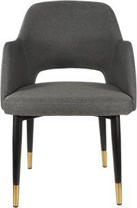 Durafurn Sorbet Chair with Black Metal 450h Legs