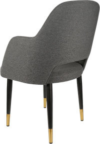 Durafurn Sorbet Chair with Black Metal 450h Legs