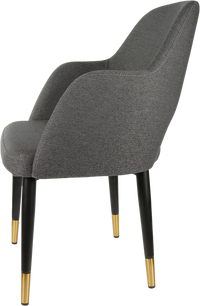 Durafurn Sorbet Chair with Black Metal 450h Legs