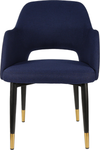 Durafurn Sorbet Chair with Black Metal 450h Legs