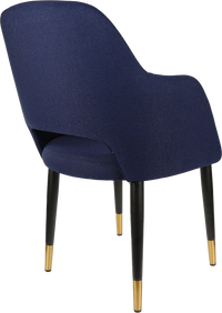 Durafurn Sorbet Chair with Black Metal 450h Legs